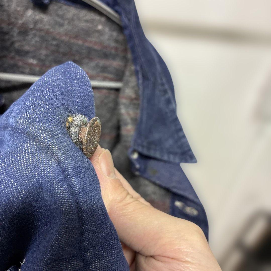 【60s】 Wrangler Blue Bell デニム カバーオール 48