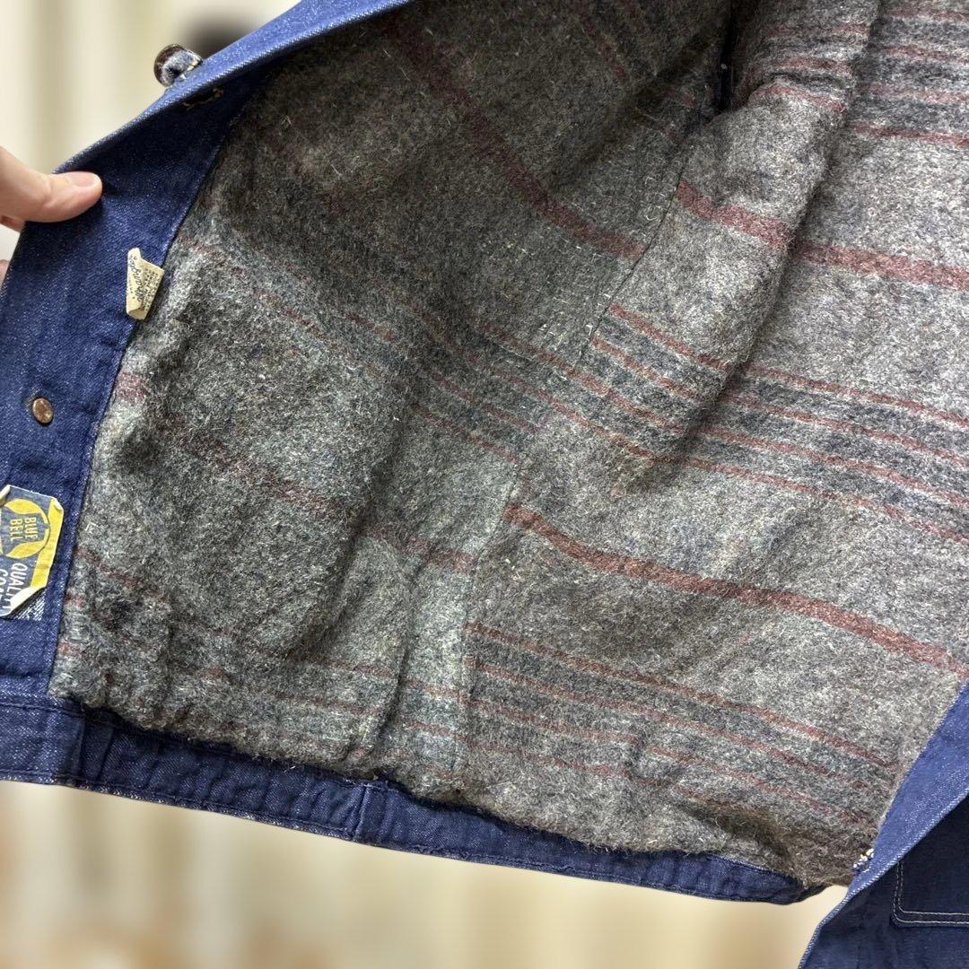 【60s】 Wrangler Blue Bell デニム カバーオール 48