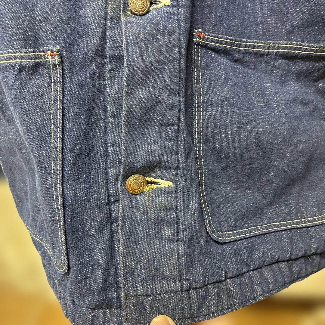 【60s】 Wrangler Blue Bell デニム カバーオール 48