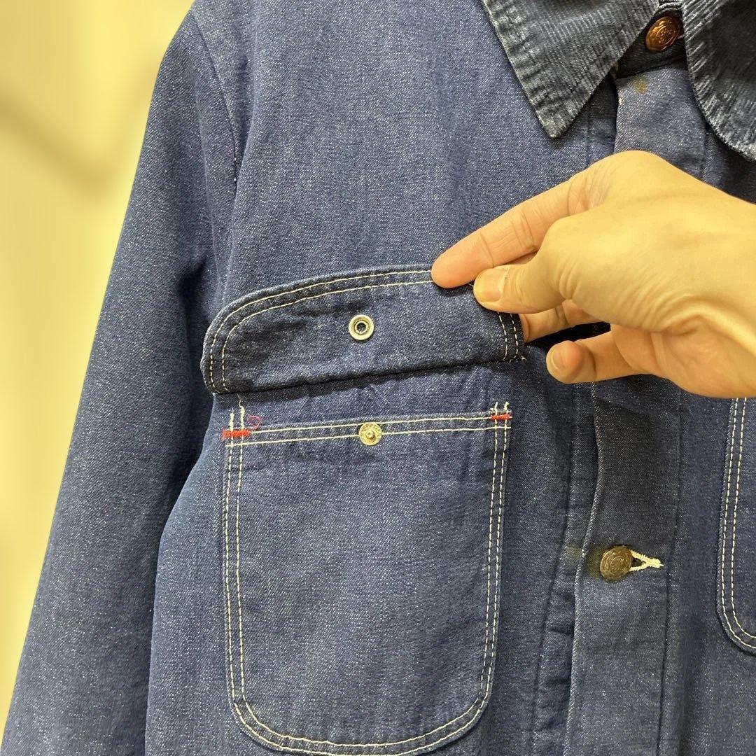 【60s】 Wrangler Blue Bell デニム カバーオール 48