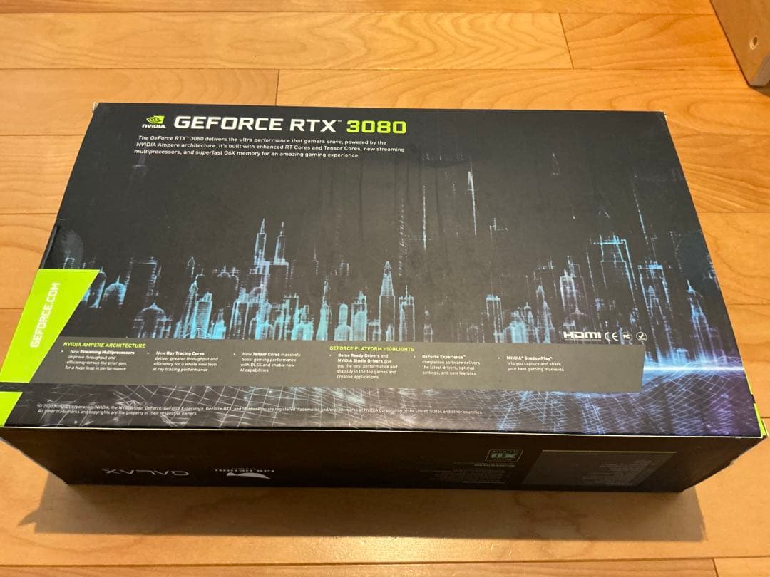 玄人志向Geforce RTX 3080 10GB GDDR6X
