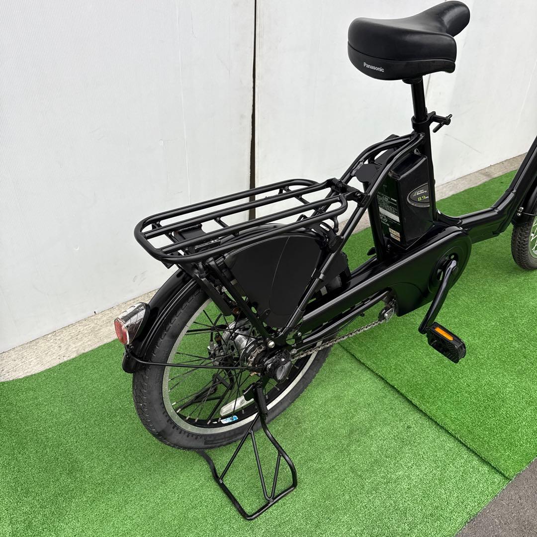 Panasonic 電動アシスト自転車20インチ ブラック【引き取り限定】