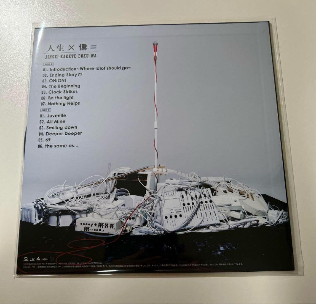 新品【レコード】ONE OK ROCK 6th Album 人生×僕＝