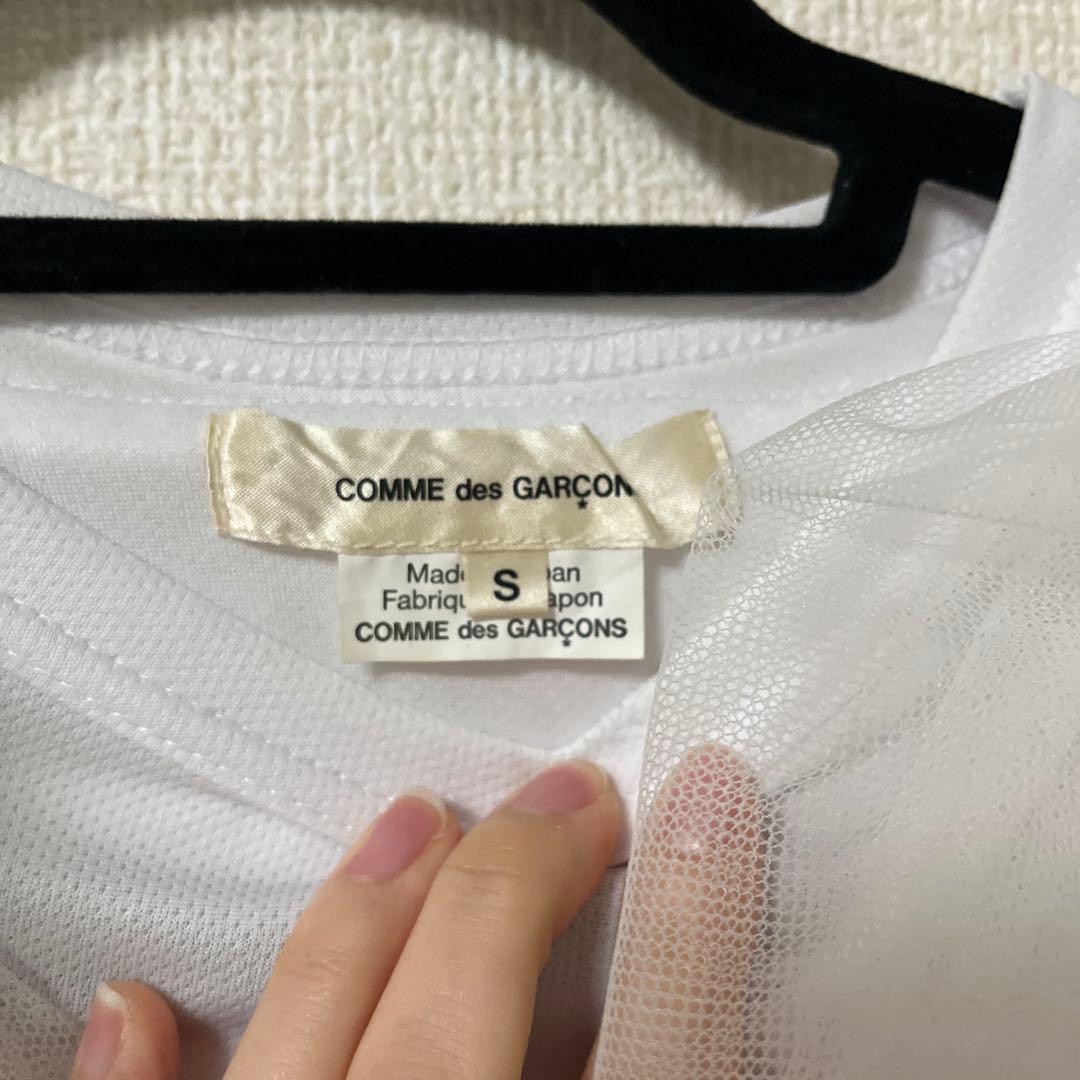 commedesgarcons チュールカットソー