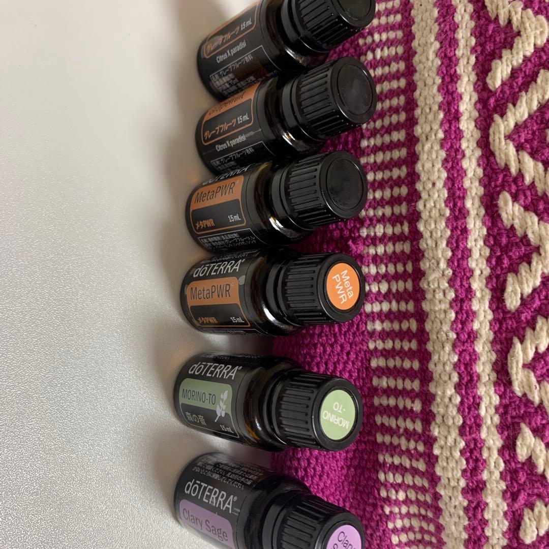 dōTERRA エッセンシャルオイルセット 6本