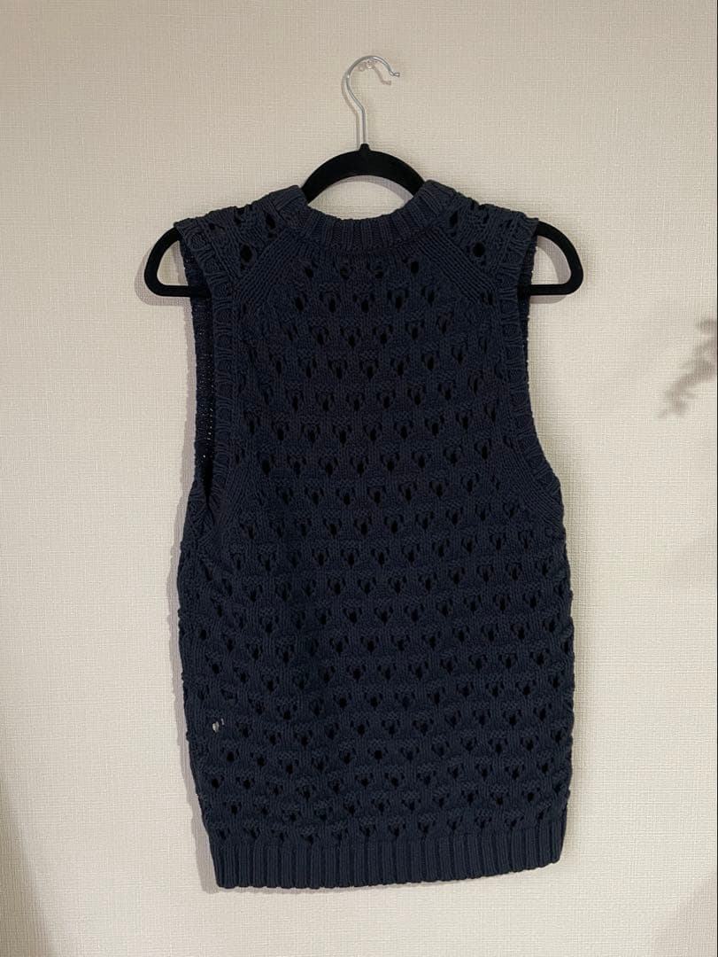 トップス Kolor 17SS mesh sleeveless 17SCM-N04302