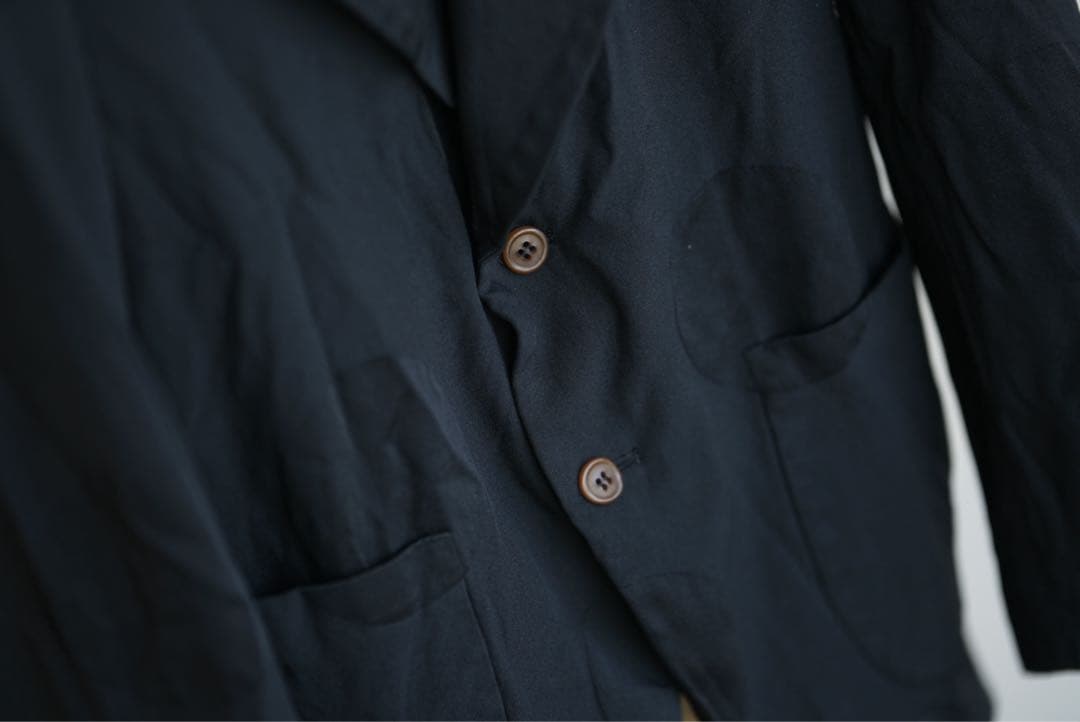 14aw ポリ縮 dot zip jacket コムデギャルソン オムプリュス