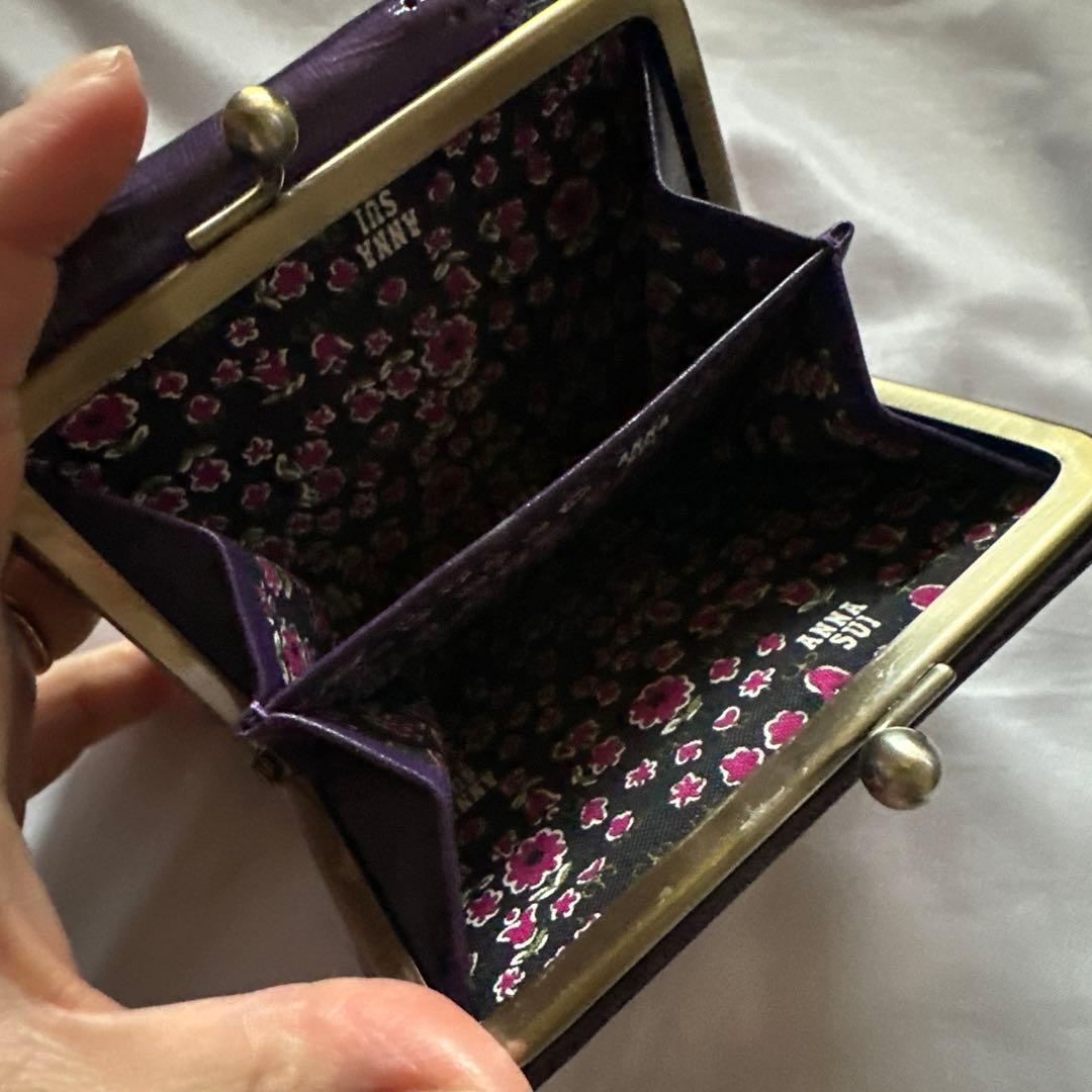 ANNA SUI バタフライ　財布　がま口