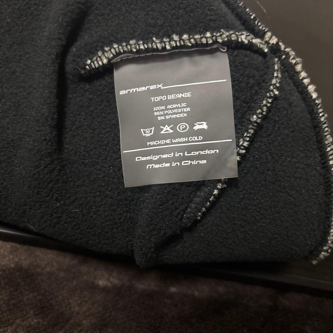 armarex TOPO BEANIE 深水光太　　　グレー