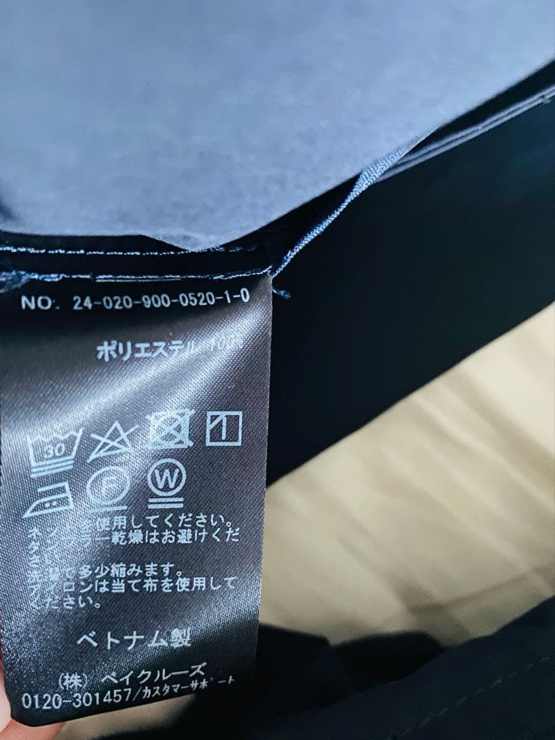 新品未使用 IENA ポプリンオーバートレンチコート ネイビー 36
