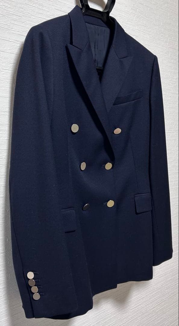 美品 イエナ ダブルブレストジャケット ネイビー 38サイズ