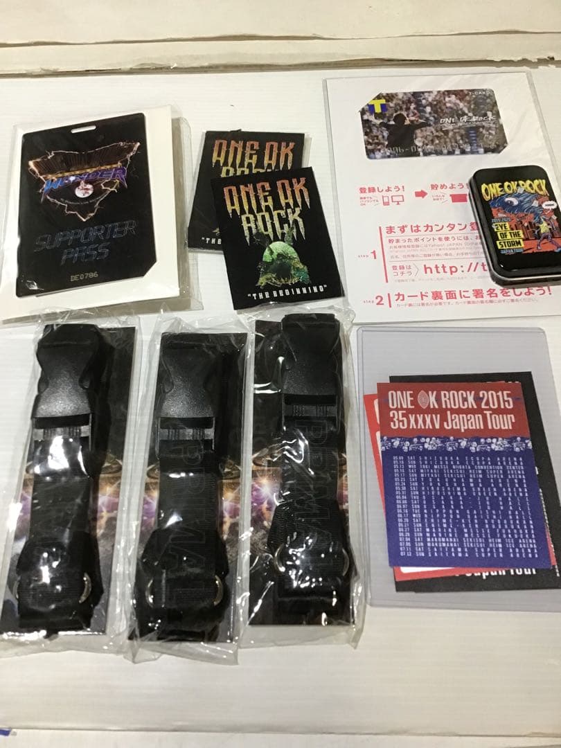 22799 ONE OK ROCK ツアーグッズ Tシャツ 7枚 バンド ライブ