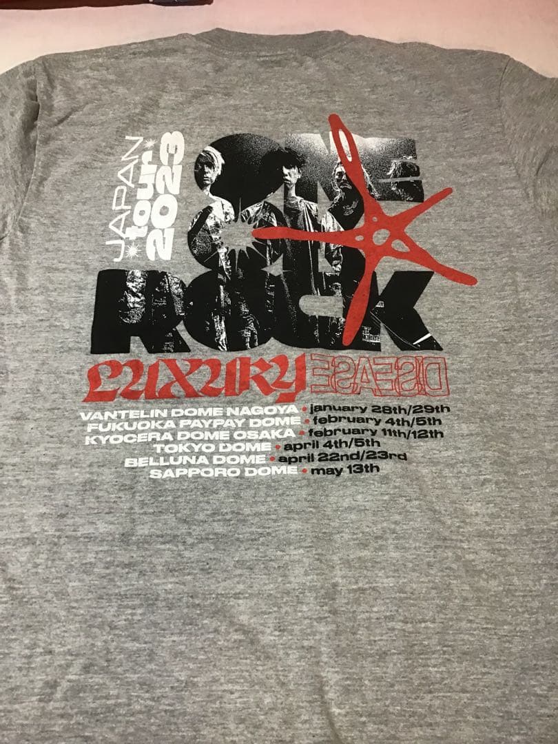22799 ONE OK ROCK ツアーグッズ Tシャツ 7枚 バンド ライブ