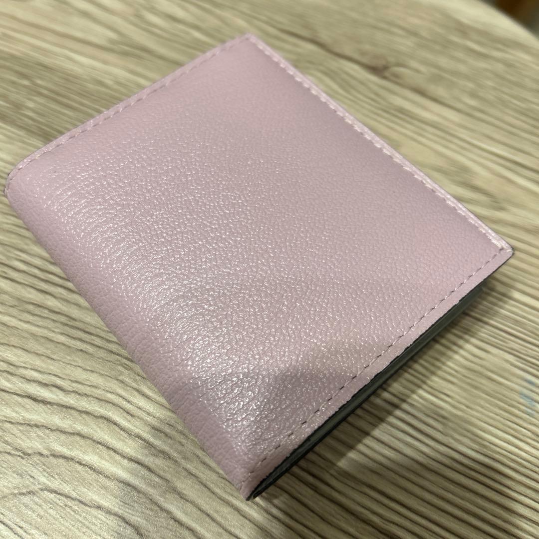 L'arcobaleno スナップタイプ二つ折りミニウォレット
