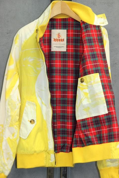 BARACUTA × ソロイスト G9 ハリントンジャケット 黄色 バラクータ