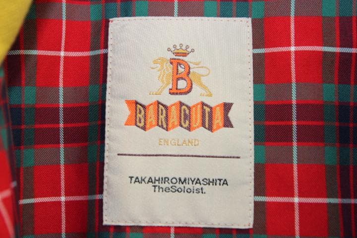 BARACUTA × ソロイスト G9 ハリントンジャケット 黄色 バラクータ