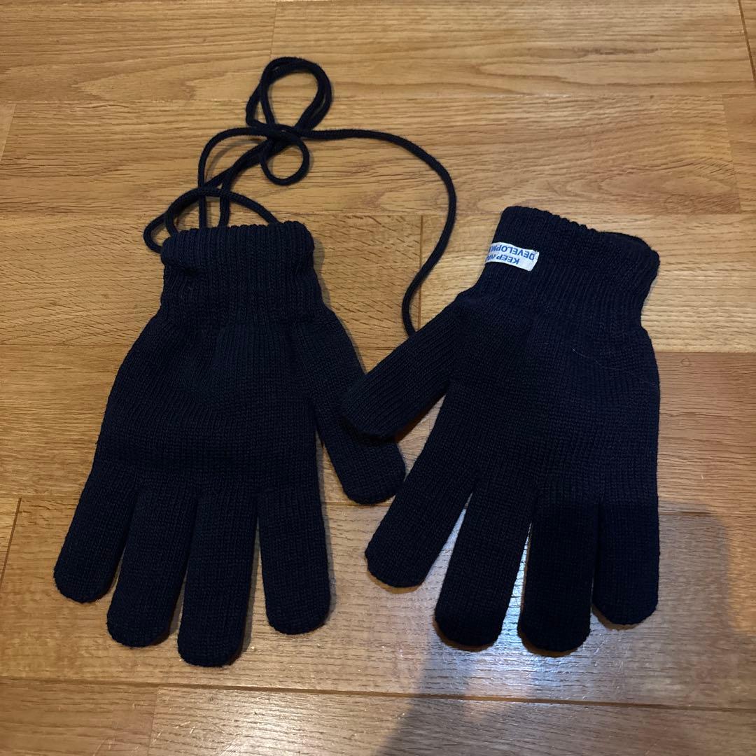 NOROLL USUALLY GLOVE ネイビー ノロール　手袋