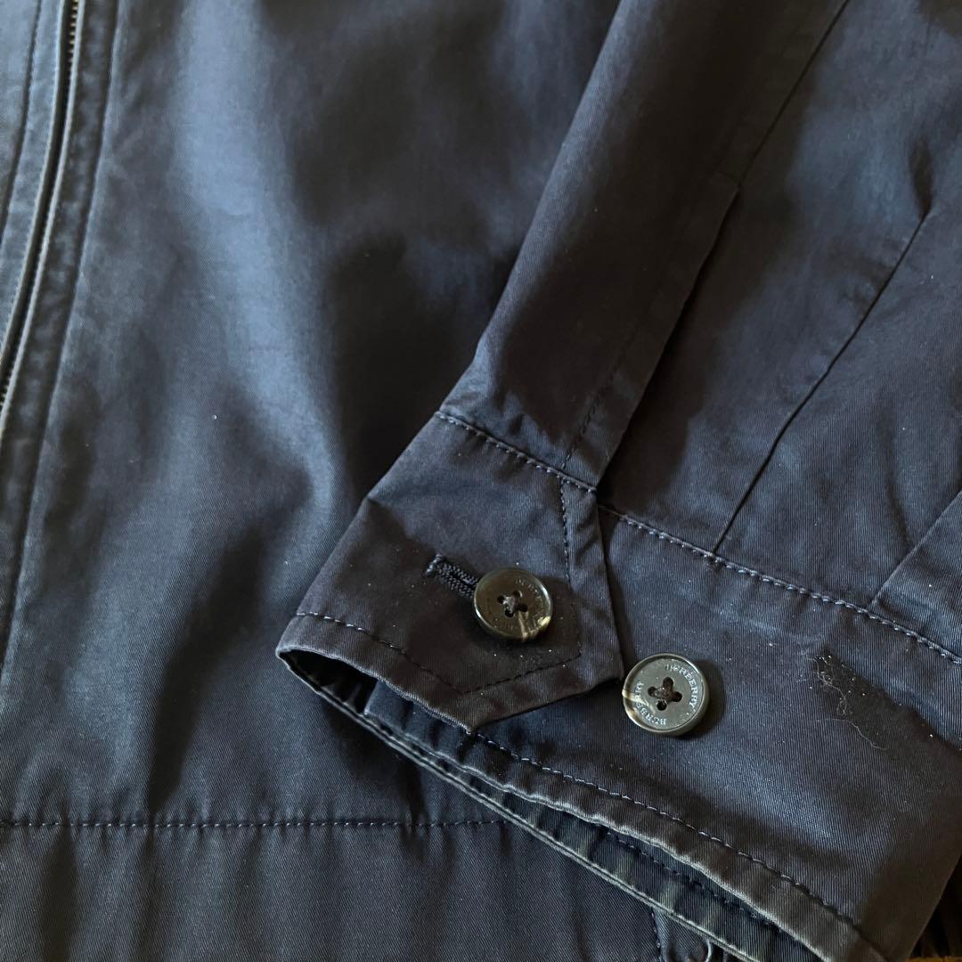 BURBERRY LONDON スイングトップ　ハリントンジャケット　ネイビー