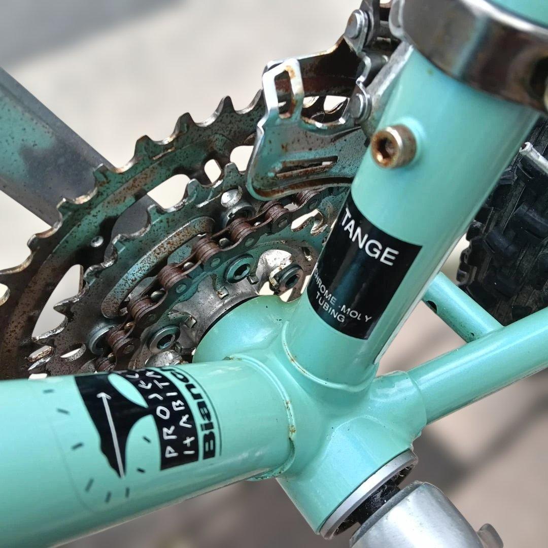 ビアンキ OSPREY クロモリMTB 26インチ 引き取り限定