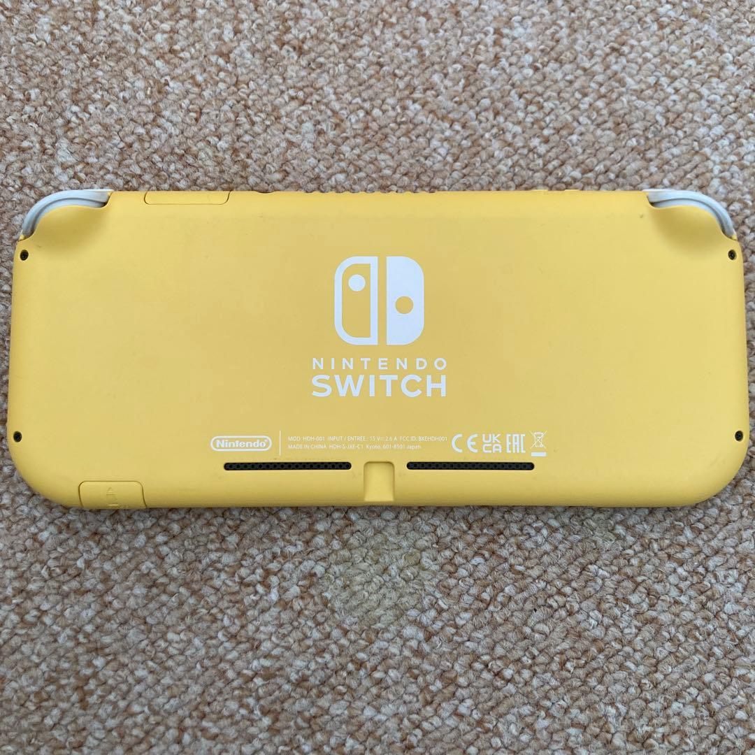 Nintendo switch lite　ジャンク　イエロー