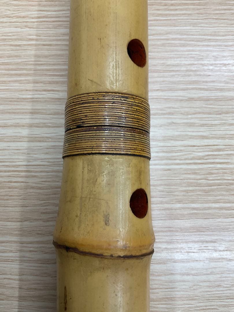 【俊川作】尺八 竹製 和楽器