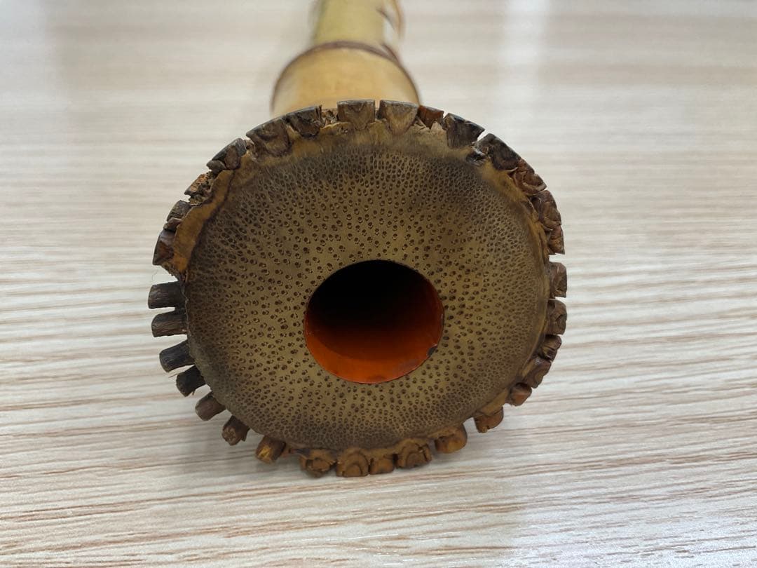 【俊川作】尺八 竹製 和楽器