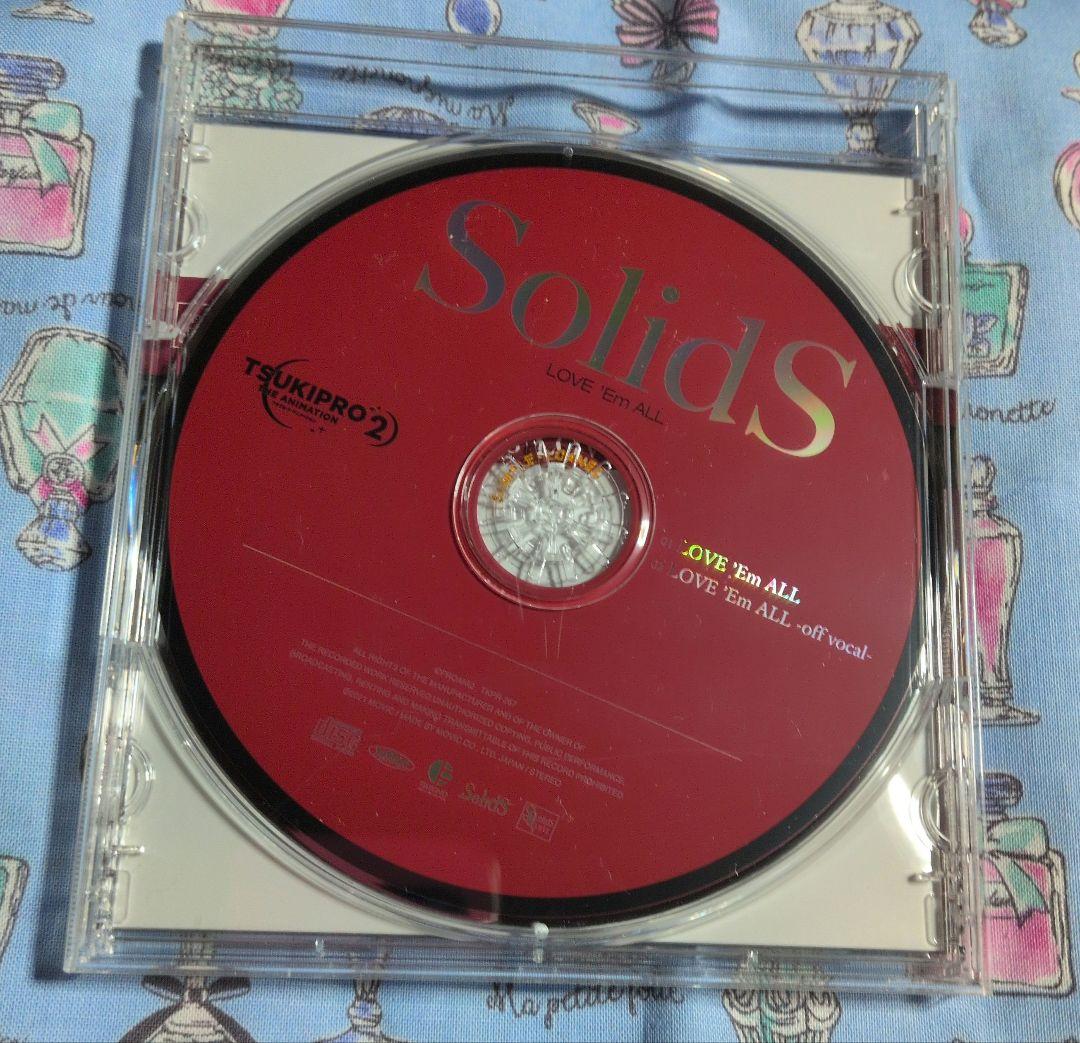 プロアニ2 ツキウタ SolidS 志季 翼 里津花 大 サイン入りCD