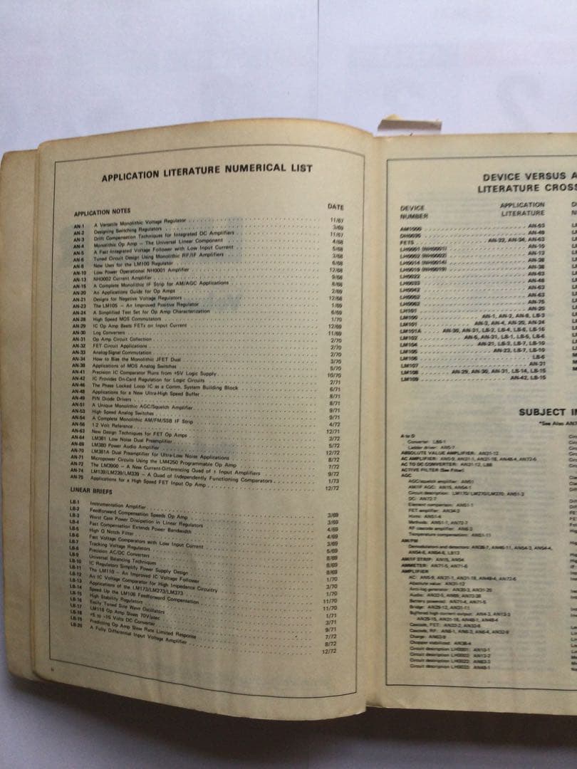 LINEAR Ｎational& APPLICATIONS HANDBOOK