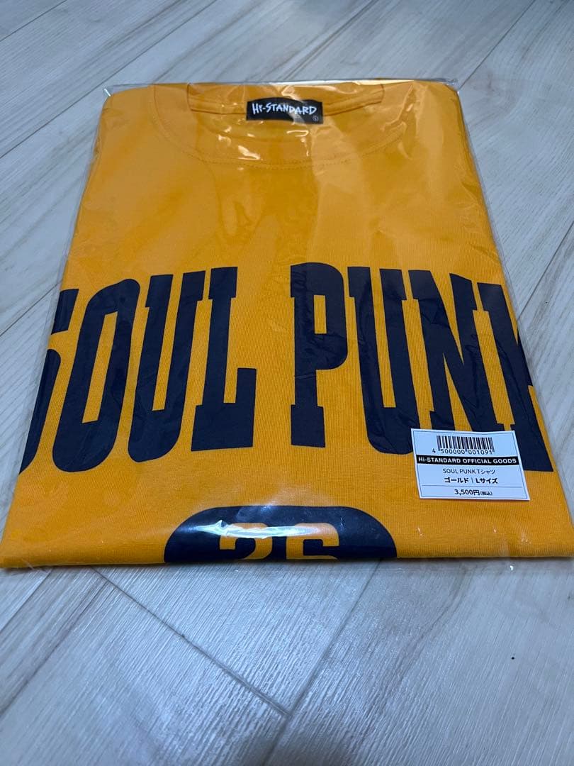 L【新品未開封】 SOUL PUNK T-shirt（GOLD）