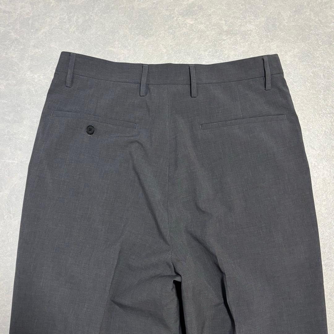 【美品】CITEN セットアップ 軽量 ジャケット ワイドパンツ M 春 グレー