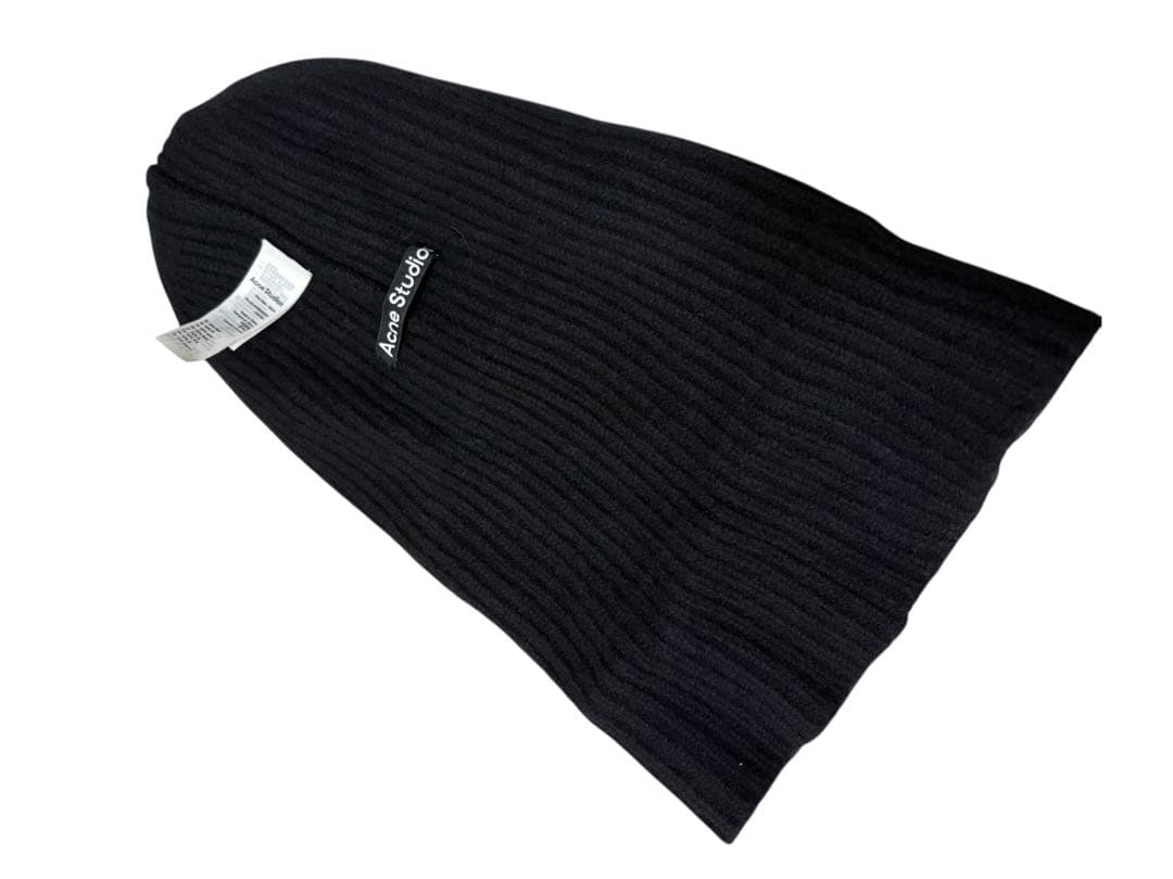 Acne Studios ニットキャップ　ウール　ブラック