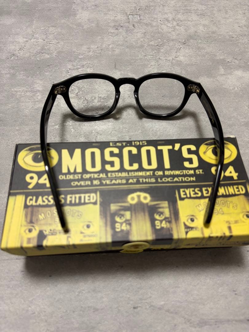 MOSCOT モスコット Lemtosh レムトッシュ 46 ブラック