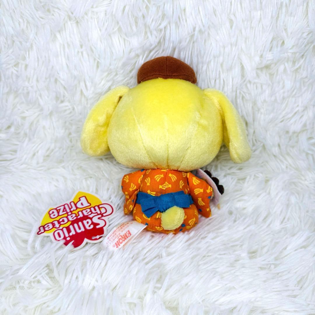 希少 美品 タグ有 ポムポムプリン たこ焼き 浴衣 ぬいぐるみ マスコット