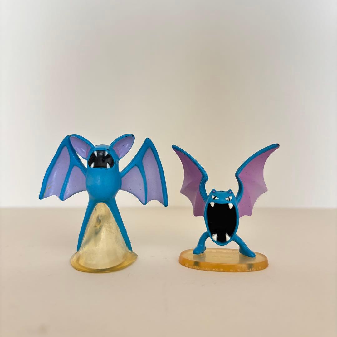 【激レア】初期モンコレ ズバット＆ゴルバット 2体セット 当時物 TOMY
