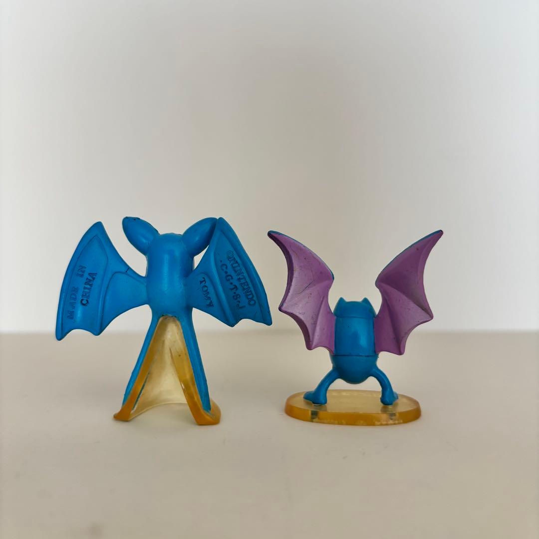【激レア】初期モンコレ ズバット＆ゴルバット 2体セット 当時物 TOMY
