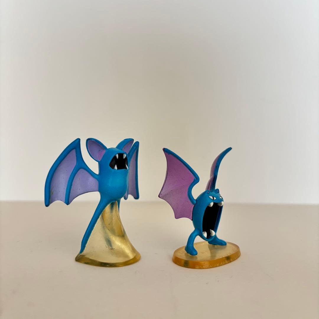 【激レア】初期モンコレ ズバット＆ゴルバット 2体セット 当時物 TOMY