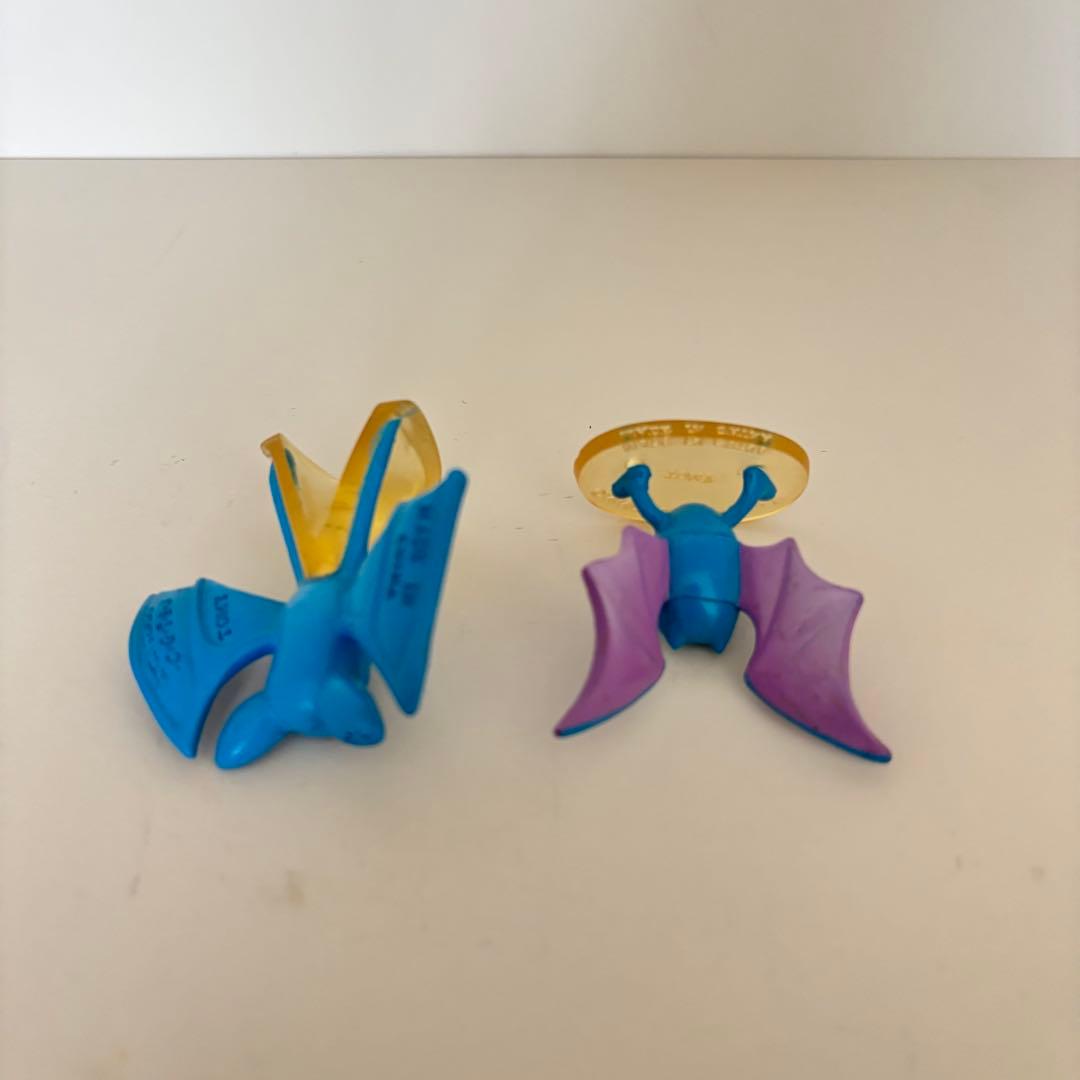【激レア】初期モンコレ ズバット＆ゴルバット 2体セット 当時物 TOMY