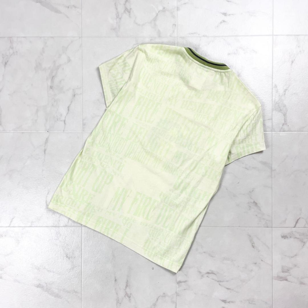 D&G ドルチェ＆ガッバーナ グラフィックプリントTシャツ 緑 36*JD161