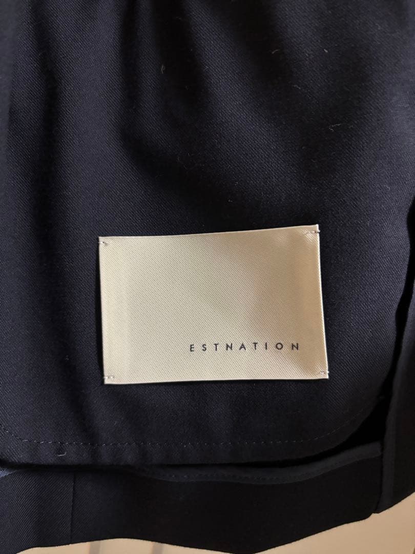 ESTNATION ネイビー テーラードジャケット
