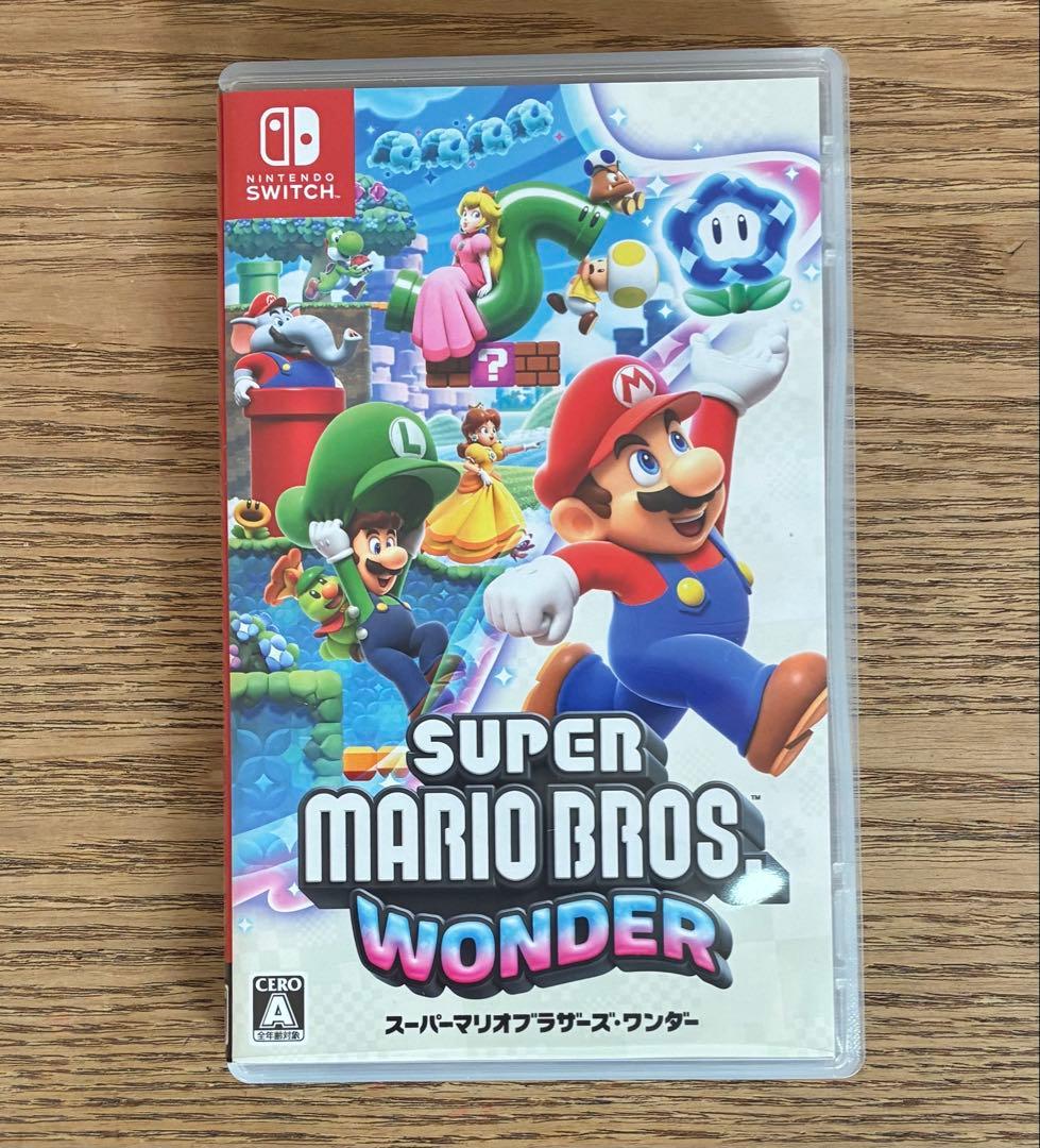 Switchソフト2個セット スーパーマリオブラザーズUデラックス　ワンダー