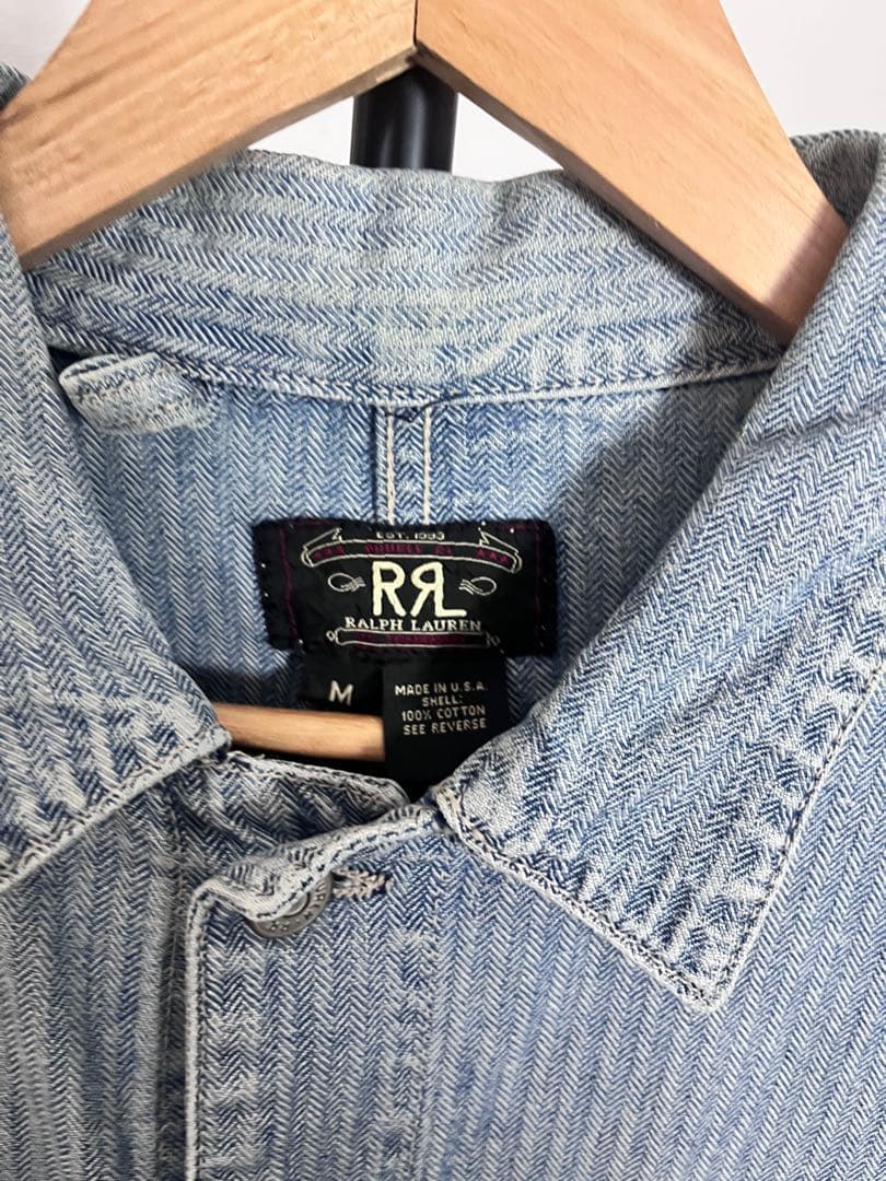 RRL 90s 三つ星　ヘリンボーン　カバーオール