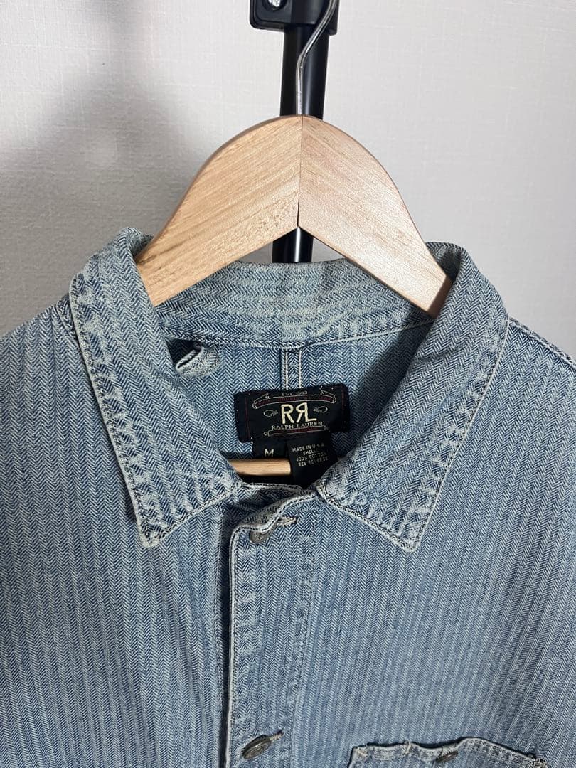 RRL 90s 三つ星　ヘリンボーン　カバーオール