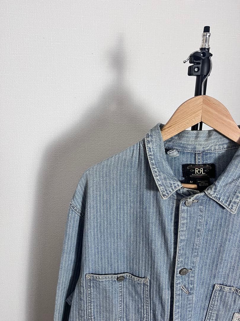RRL 90s 三つ星　ヘリンボーン　カバーオール
