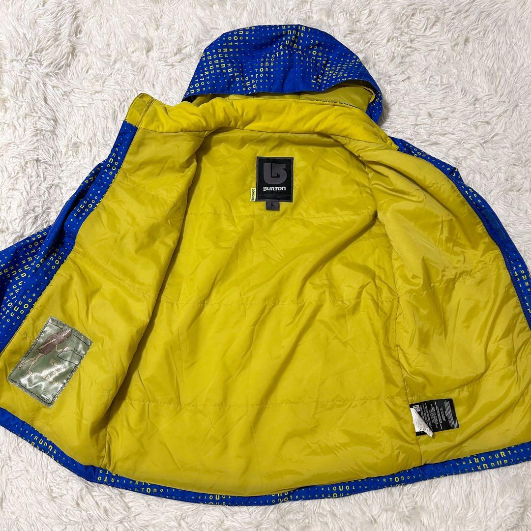 【美品】BURTON バートン スノーボードウェア DRYRIDE L ブルー