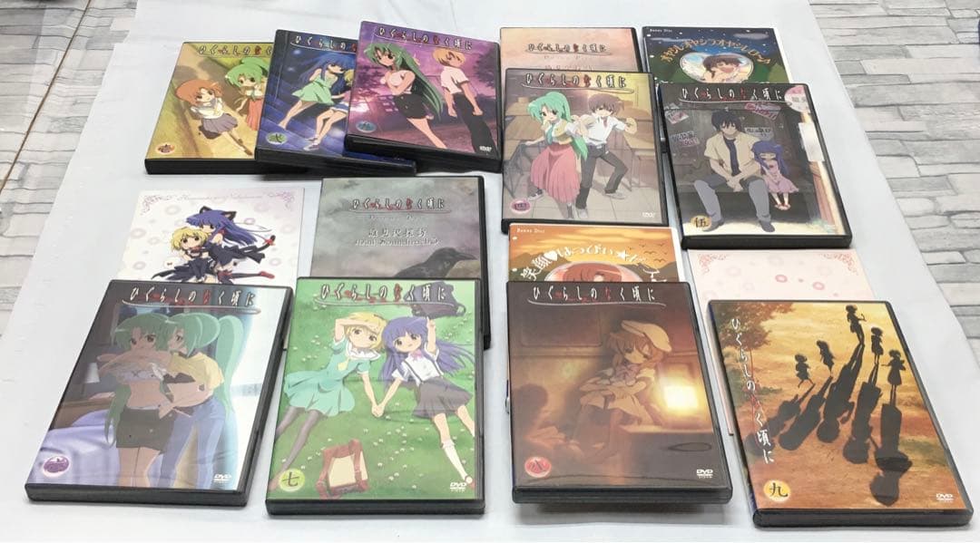 RBJ233 ひぐらしのなく頃に DVD ＆CD 通常/礼/紡/結/煌/拡