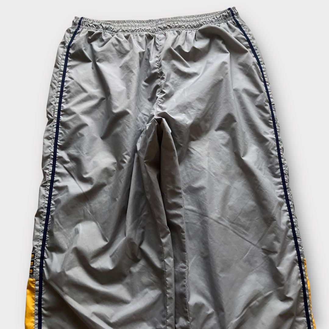極太00s old adidas USA規格 XL バギーナイロントラックパンツ