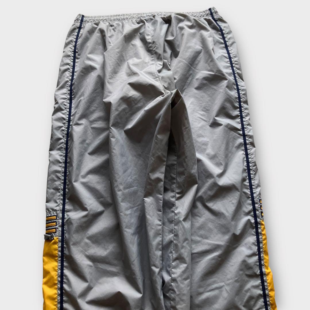 極太00s old adidas USA規格 XL バギーナイロントラックパンツ