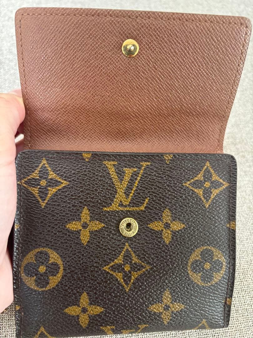 【箱付超美品】LOUIS VUITTON 二つ折り財布 モノグラム