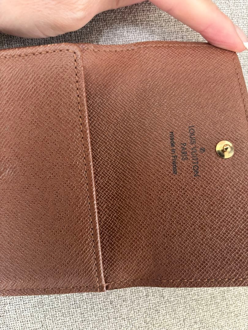 【箱付超美品】LOUIS VUITTON 二つ折り財布 モノグラム