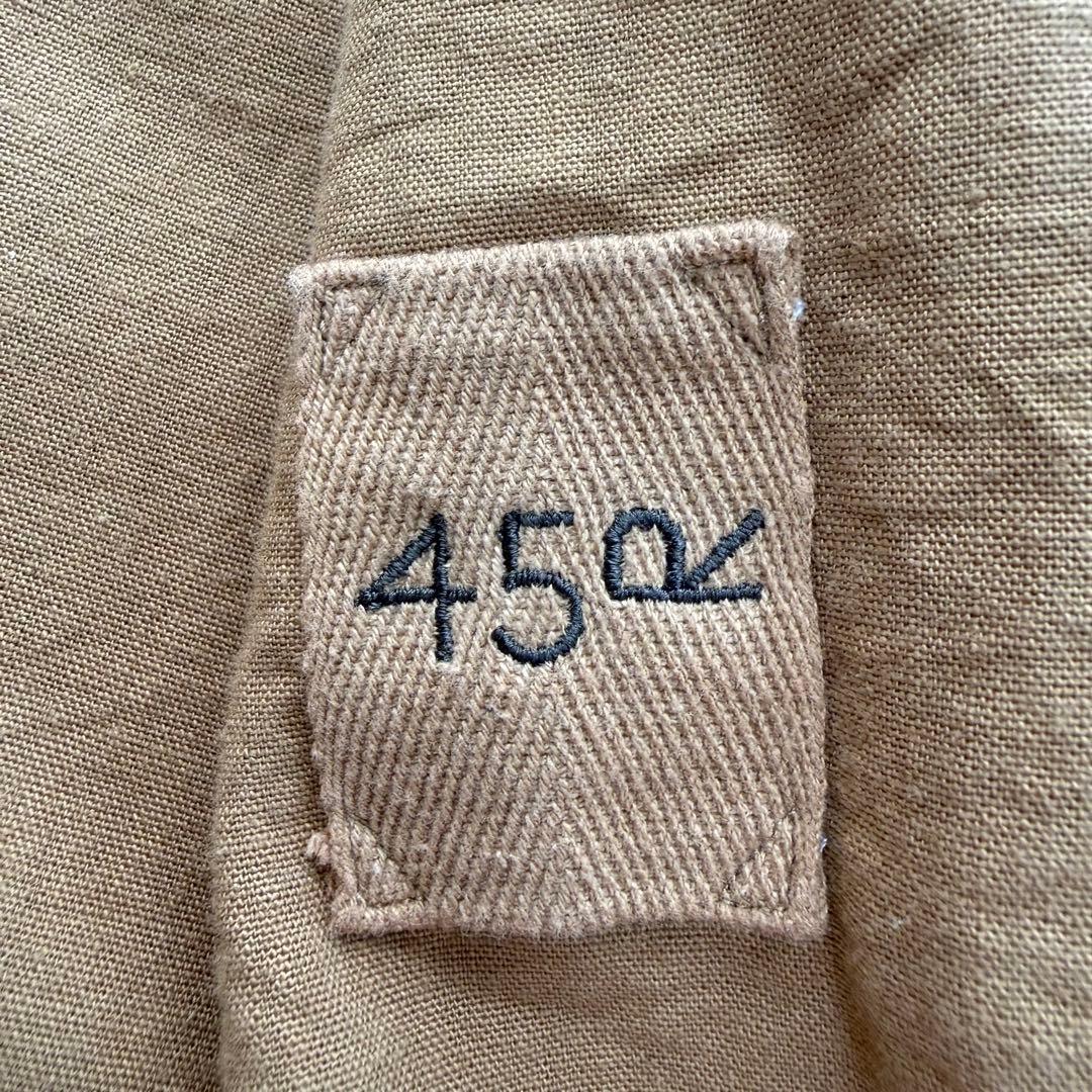 ふ*か様 ※訳あり45R トレンチコートもめん布の後染コート